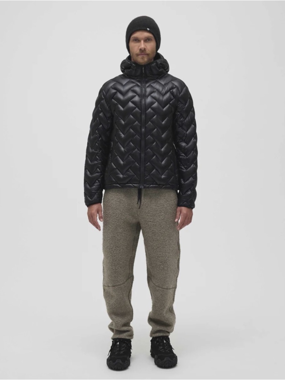 Black Crows Men's men's plumis micro down jacket (Black - Large)